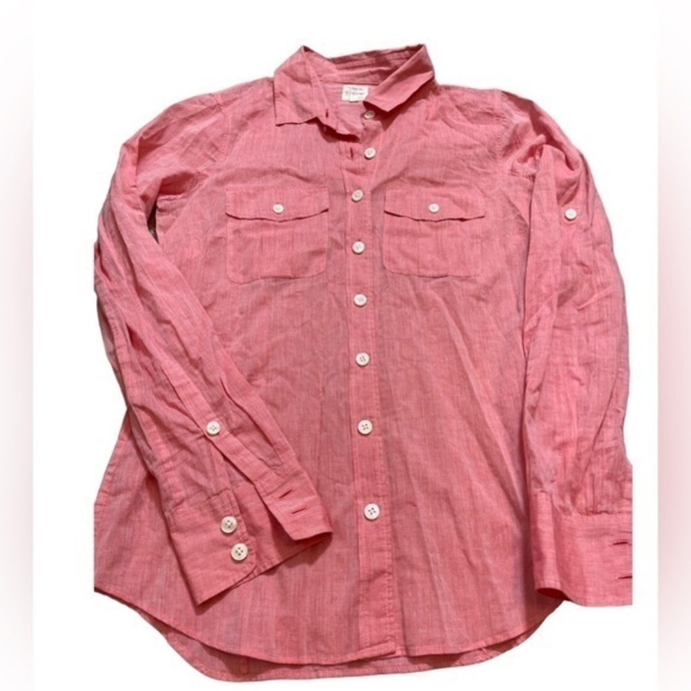 J. Crew Button Down Long Sleeve Top